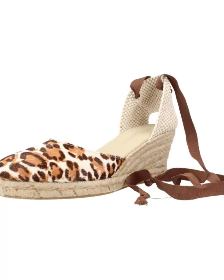 CLARA DURAN Sandalias De Mujer Valenponcd Animal Print Hot