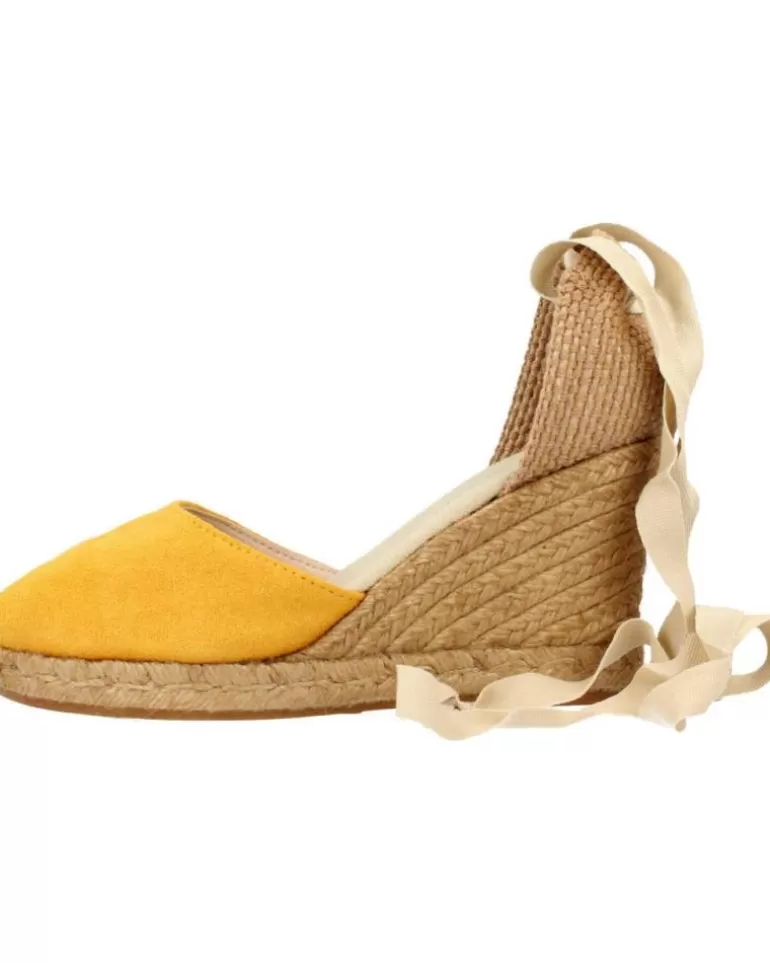 CLARA DURAN Sandalias De Mujer Valenser3Cd Amarillo Cheap