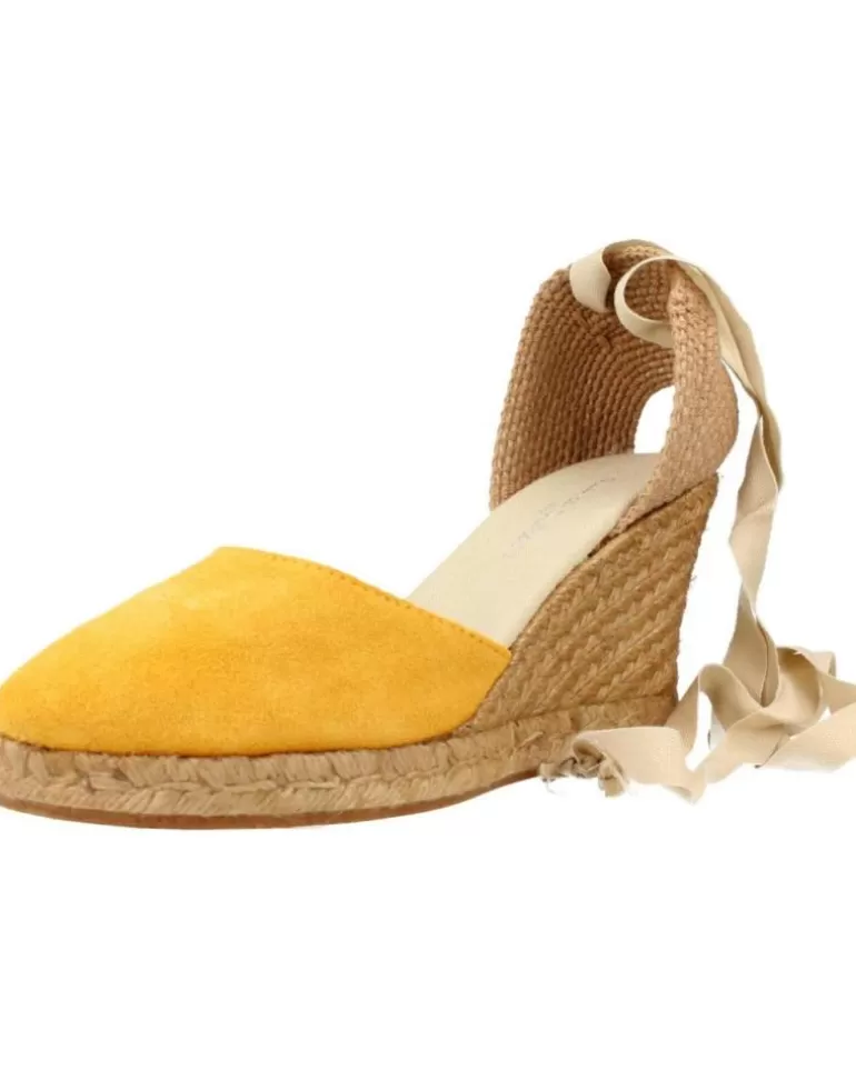 CLARA DURAN Sandalias De Mujer Valenser3Cd Amarillo Cheap
