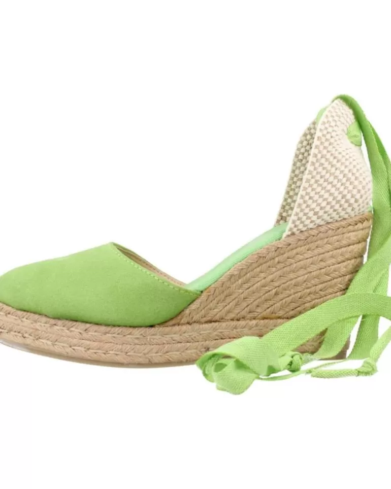 CLARA DURAN Sandalias De Mujer Valenser3Cd Verde Hot