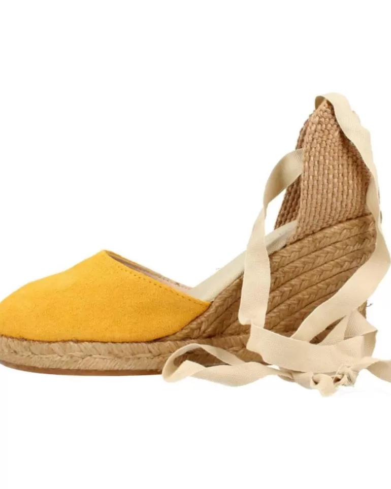 CLARA DURAN Sandalias De Mujer Valenser4Cd Amarillo Sale