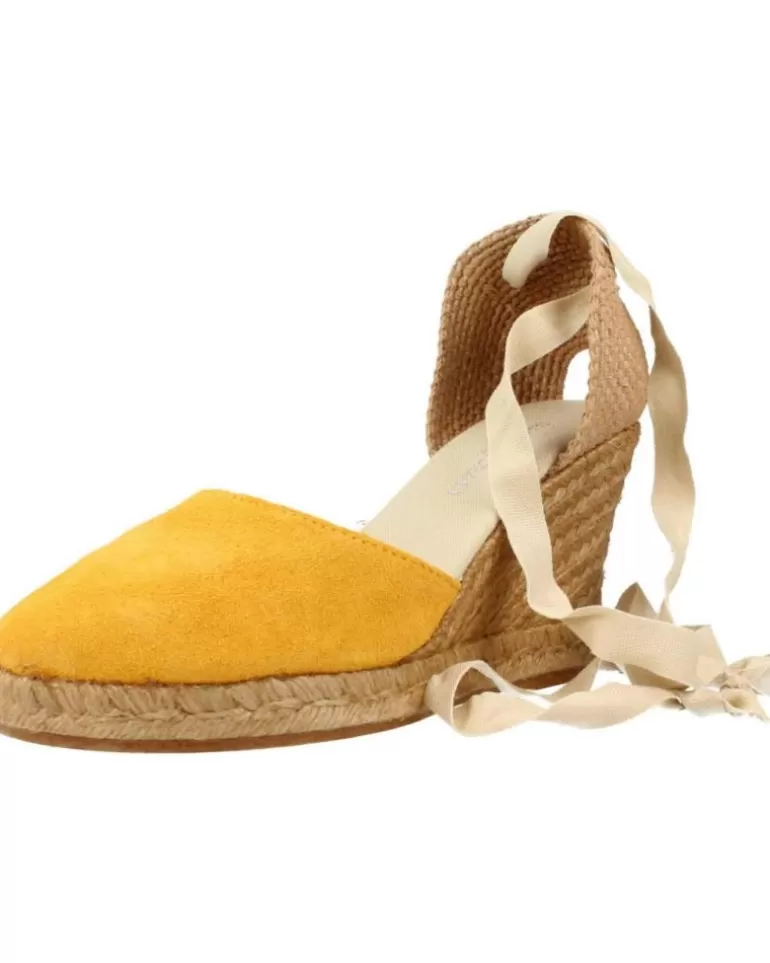 CLARA DURAN Sandalias De Mujer Valenser4Cd Amarillo Sale