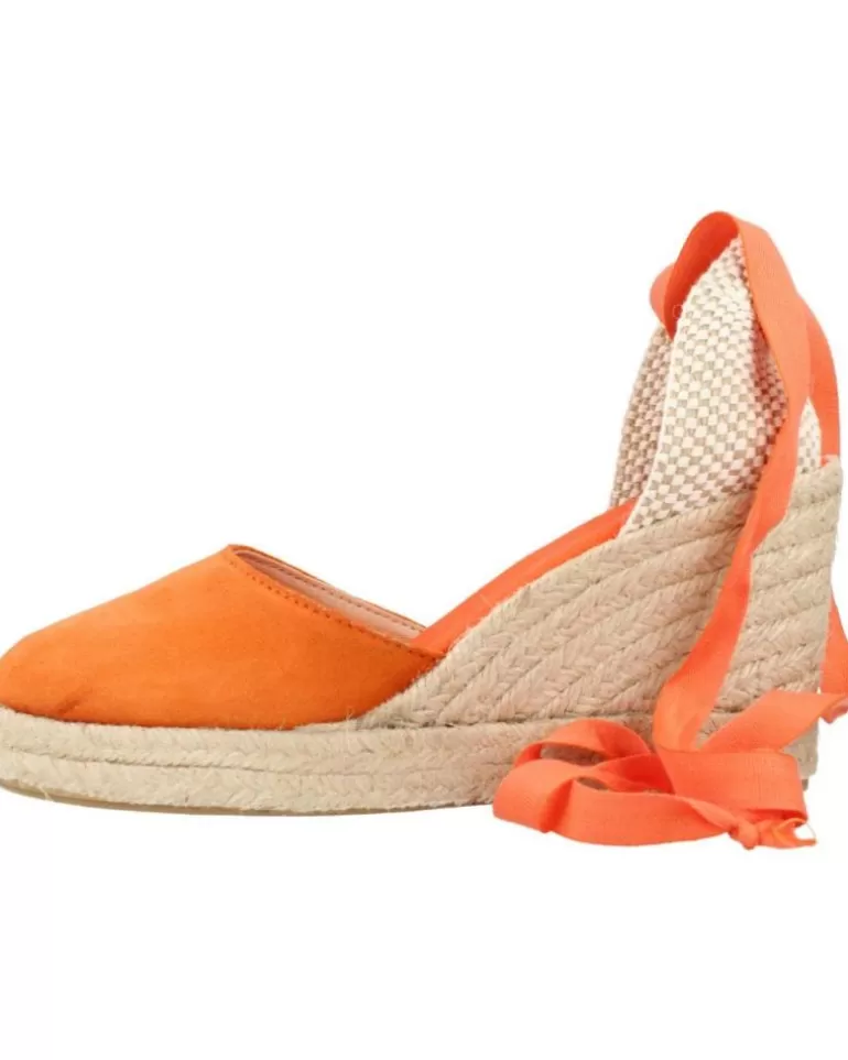 CLARA DURAN Sandalias De Mujer Valenser6Cd Naranja Flash Sale