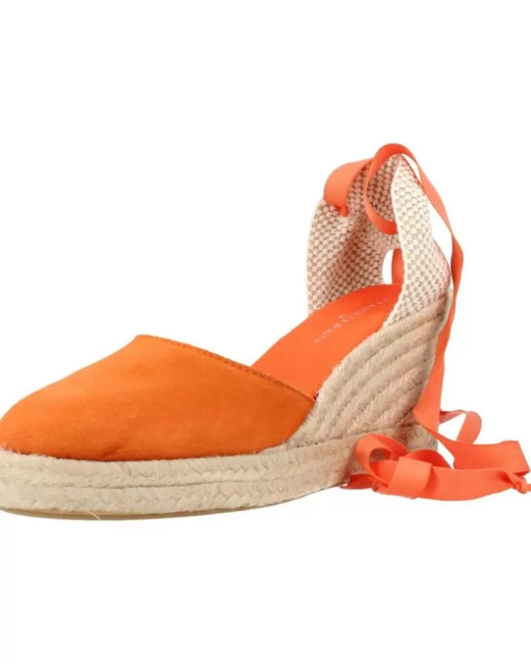 CLARA DURAN Sandalias De Mujer Valenser6Cd Naranja Flash Sale
