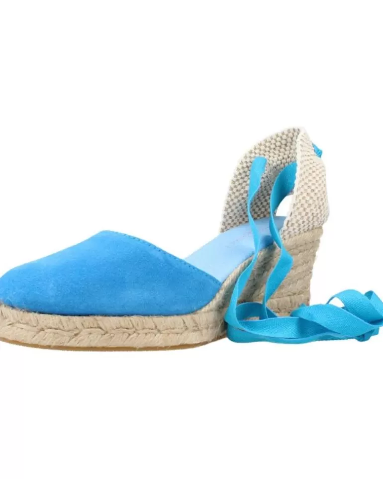 CLARA DURAN Sandalias De Mujer Valensercd Azul Shop