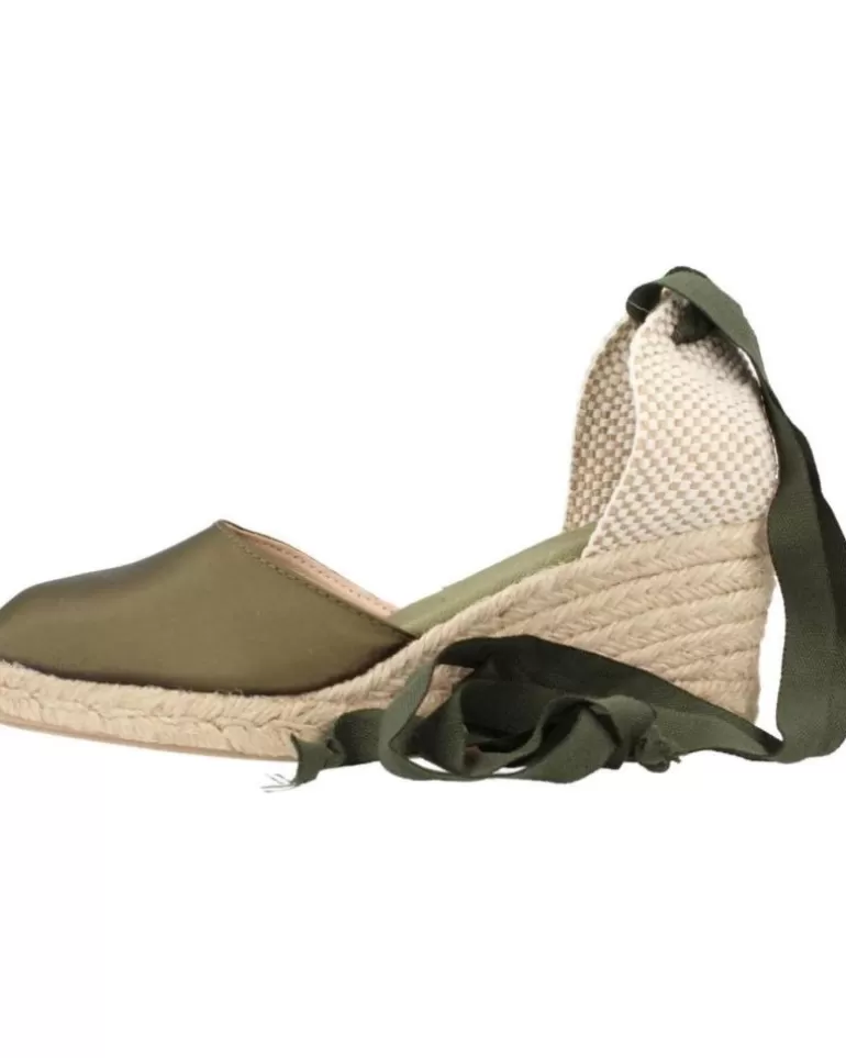 CLARA DURAN Sandalias De Mujer Valras3Cd Verde Clearance