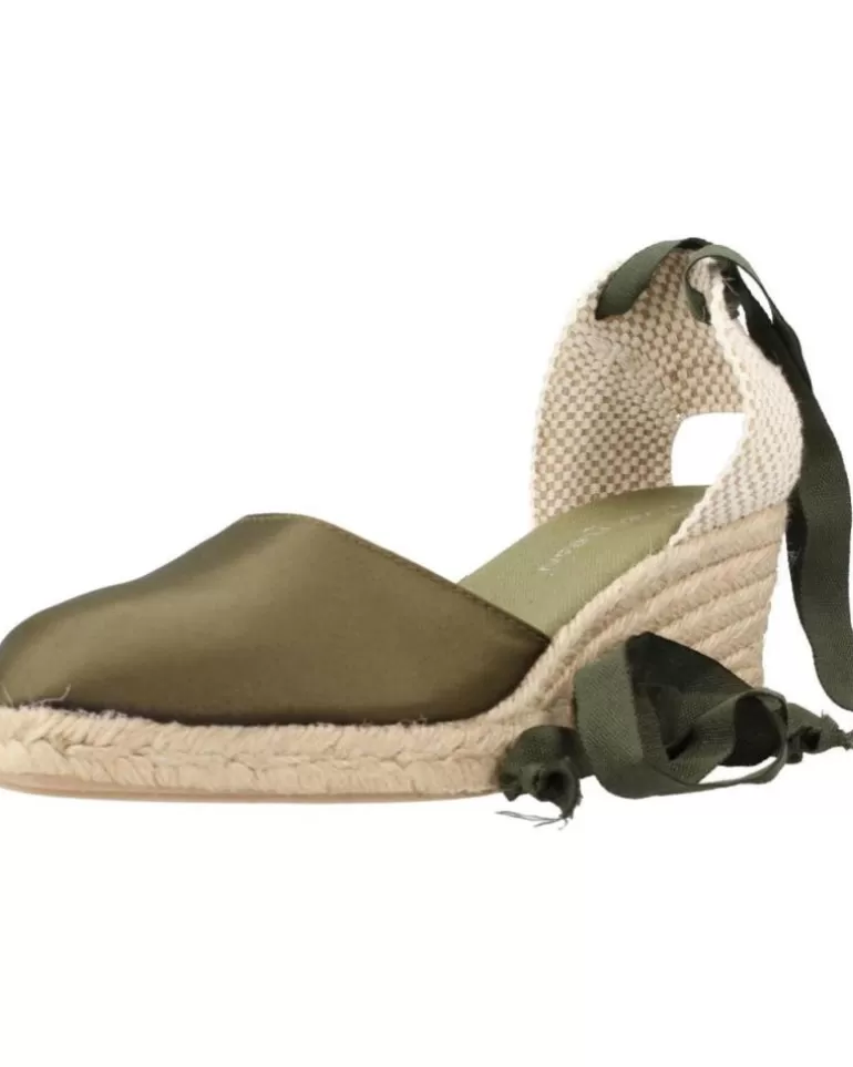 CLARA DURAN Sandalias De Mujer Valras3Cd Verde Clearance