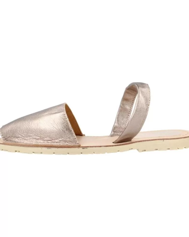 CLARA DURAN Sandalias De Mujer Y Niña Menorcd Oro Clearance