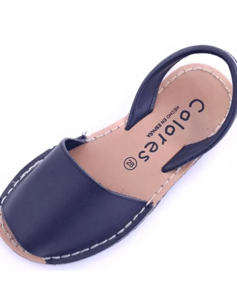 COLORES Sandalias De Niña Sandalias 201 Azul New