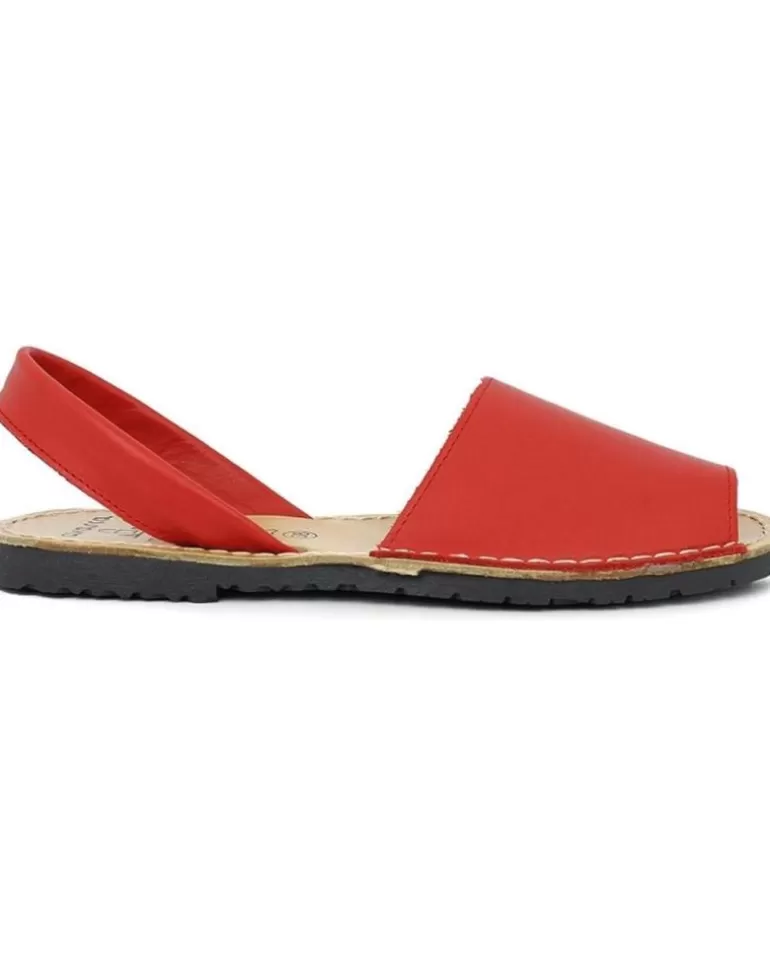 COLORES Sandalias De Niña Sandalias 201 Rojo New