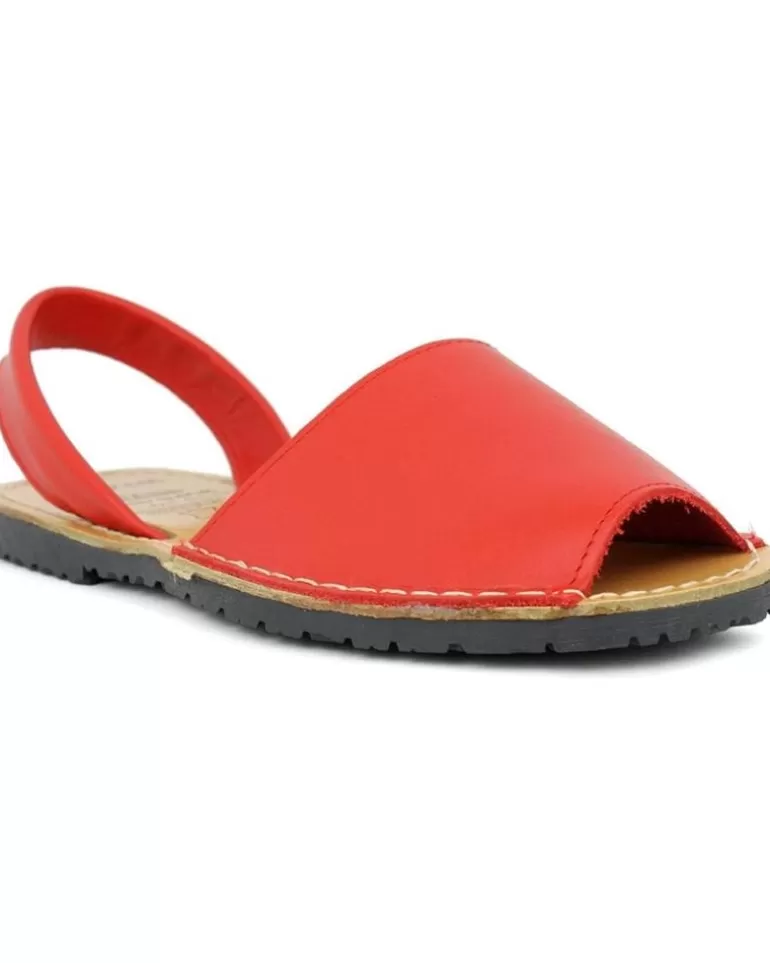 COLORES Sandalias De Niña Sandalias 201 Rojo New