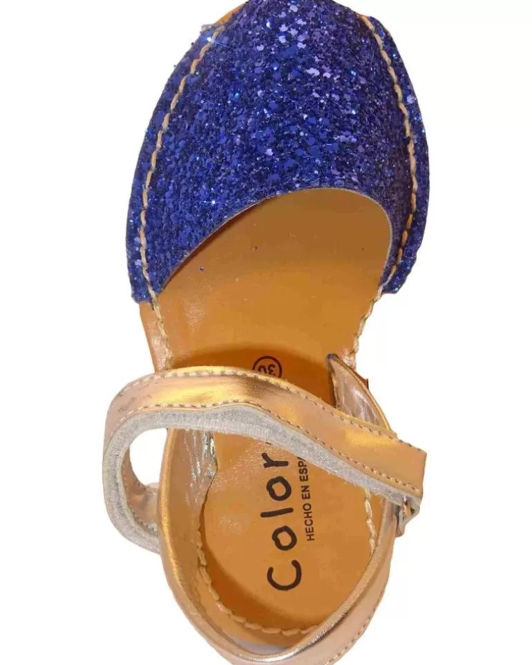 COLORES Sandalias De Niña Sandalias 207 G Azul Clearance