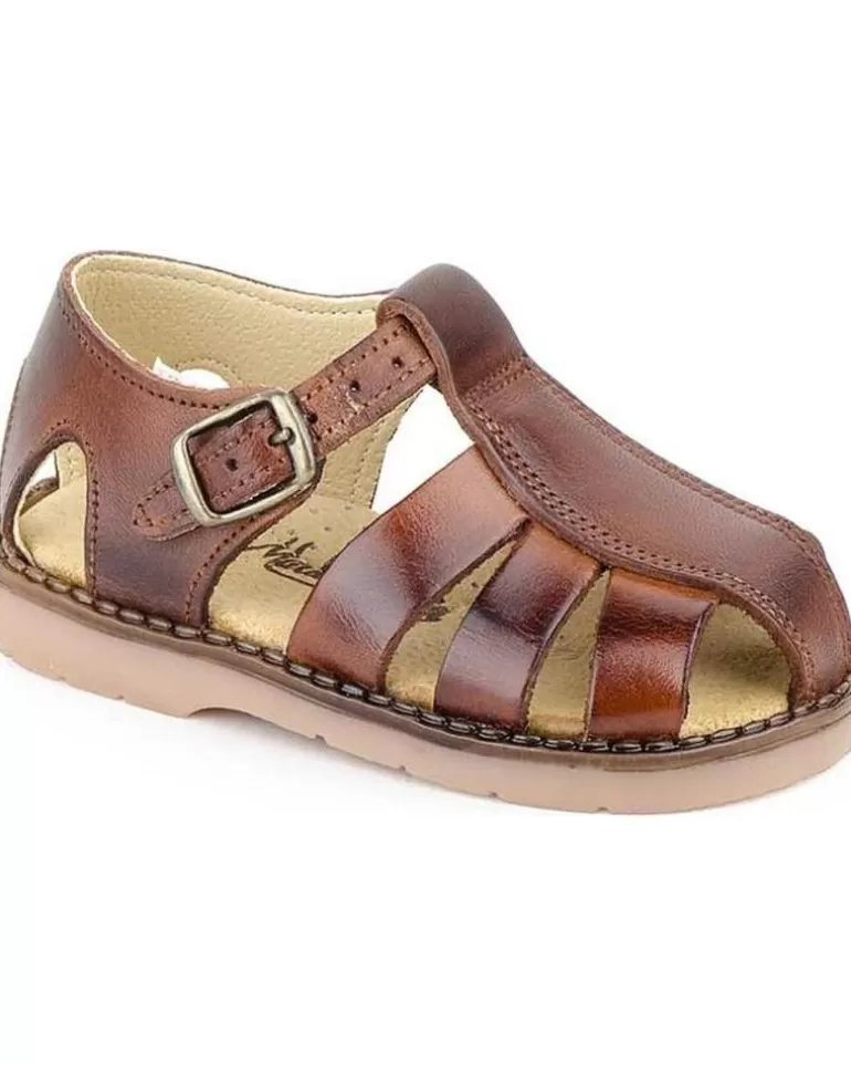 COLORES Sandalias De Niño Sandalias 013129 Marron Hot