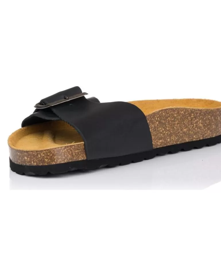 CORONEL TAPIOCCA Sandalias De Mujer Sandalias Planas C1207 Negras Negro Discount