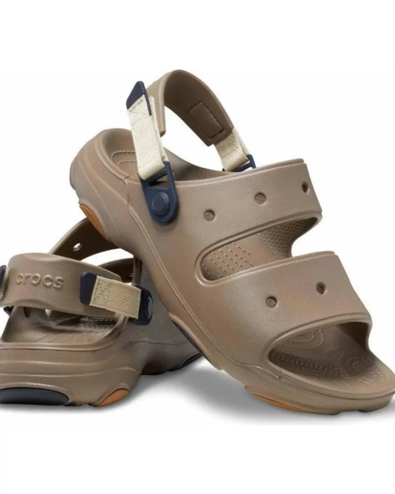 CROCS Sandalias De Hombre Classic All-Terrain Sandal 207711 Marrn Marron Outlet