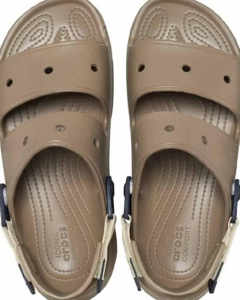 CROCS Sandalias De Hombre Classic All-Terrain Sandal 207711 Marrn Marron Outlet