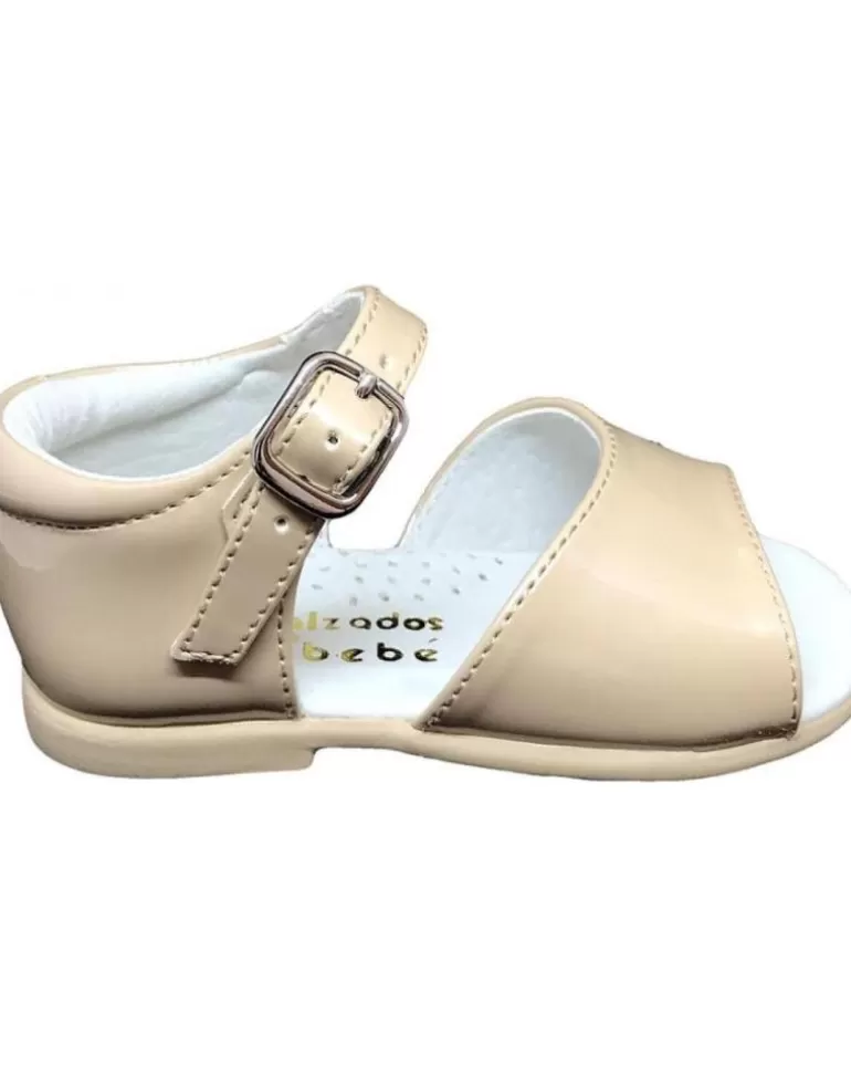 DBebé Sandalias De Niña Sandalias 4020 Beige Fashion