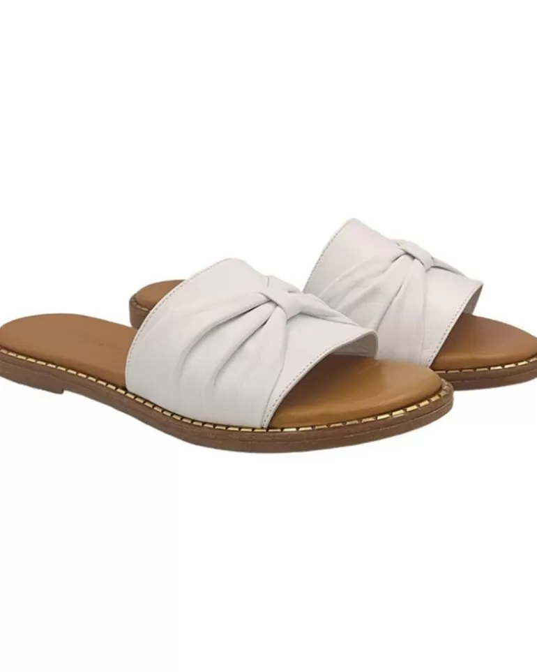 EPOCHE XI Sandalias De Mujer Y Niña Sandalia Lazo 701 Blanco Best