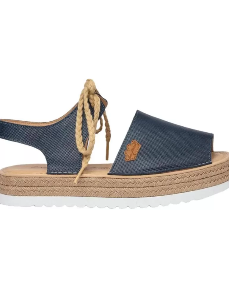EVA MAÑAS Sandalias Eva Manas De Mujer Y Niña Ibicenca Piel 1244 Oceano Clearance