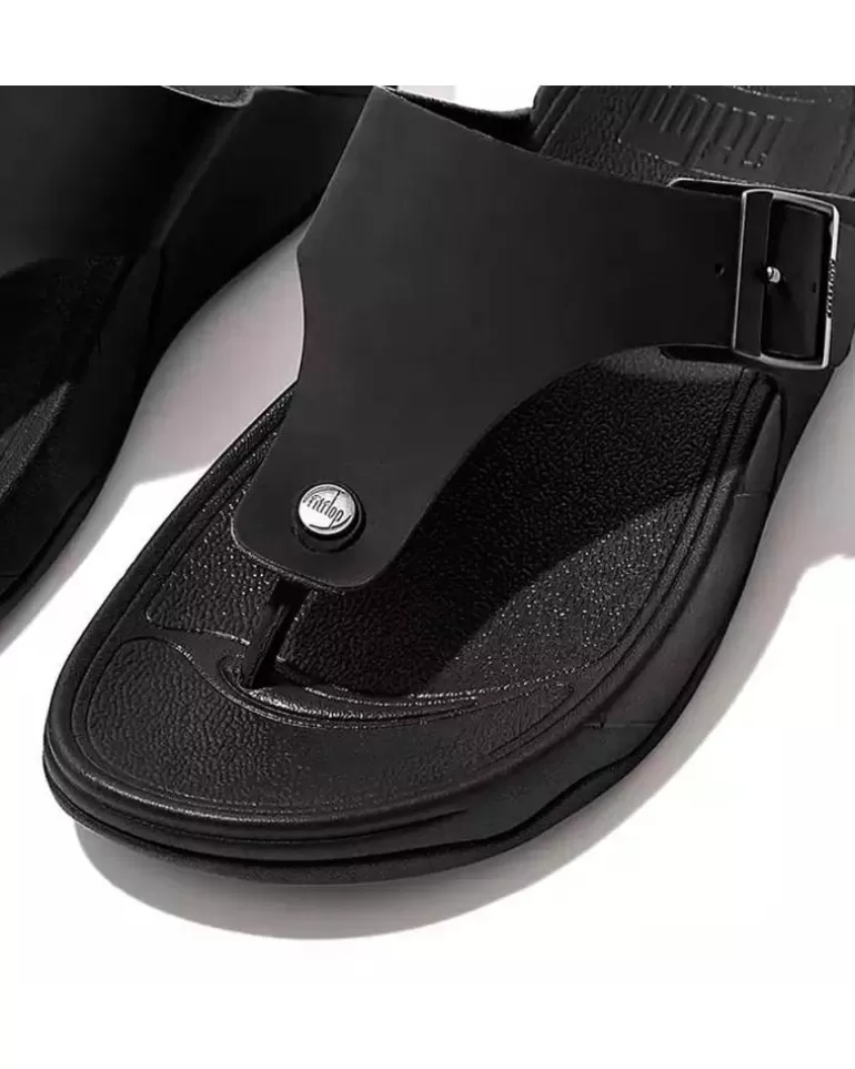 FITFLOP Sandalias De Hombre Sandalias Gd1 Trakk Ii Mens Buckle Black New