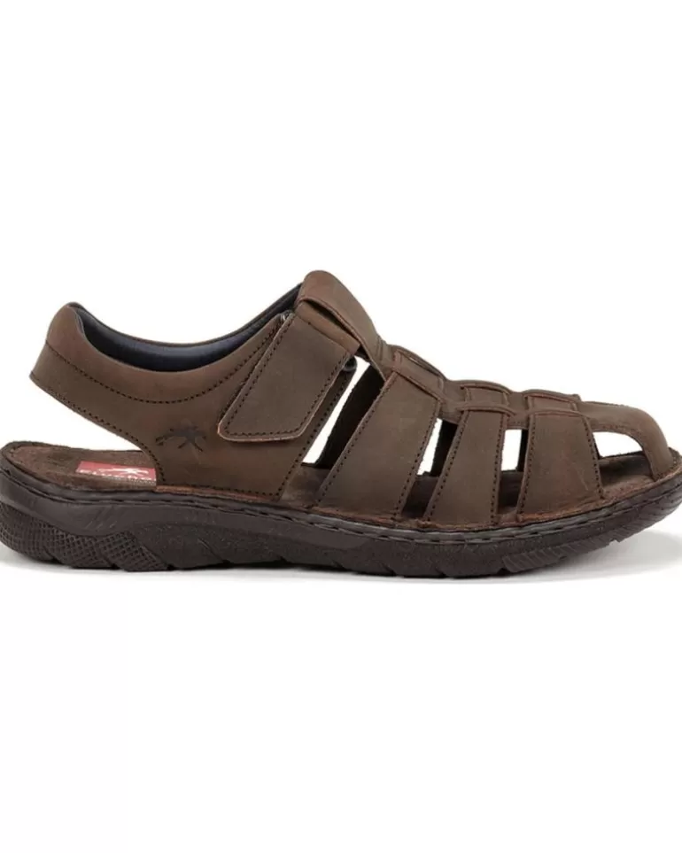 FLUCHOS Sandalias De Hombre Sandalia F1754 Gaucho Marron Ho Hot