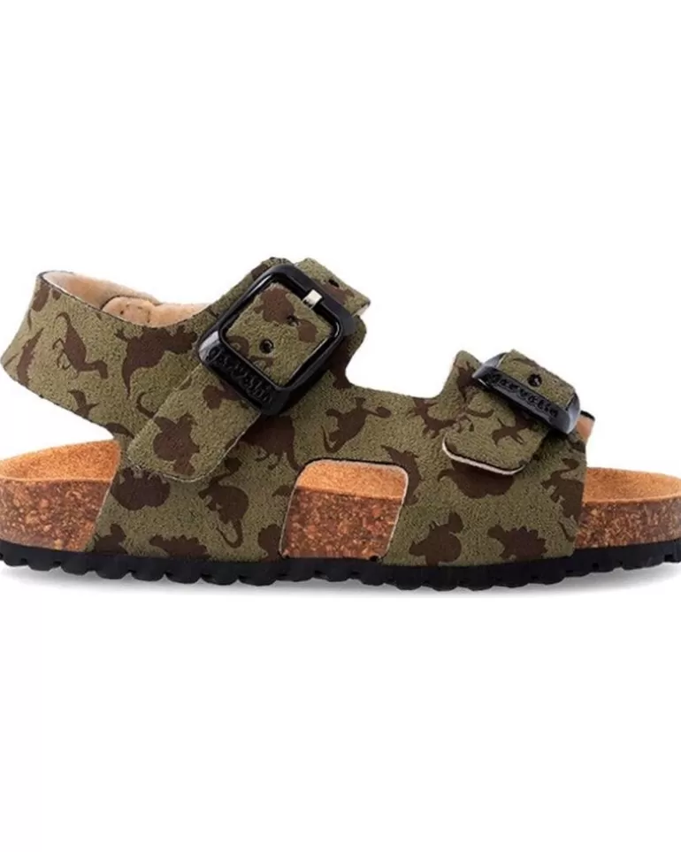 GARVALIN Sandalias De Niño Sandalia Bio Dinosarios 232666 Verde Kaky Best