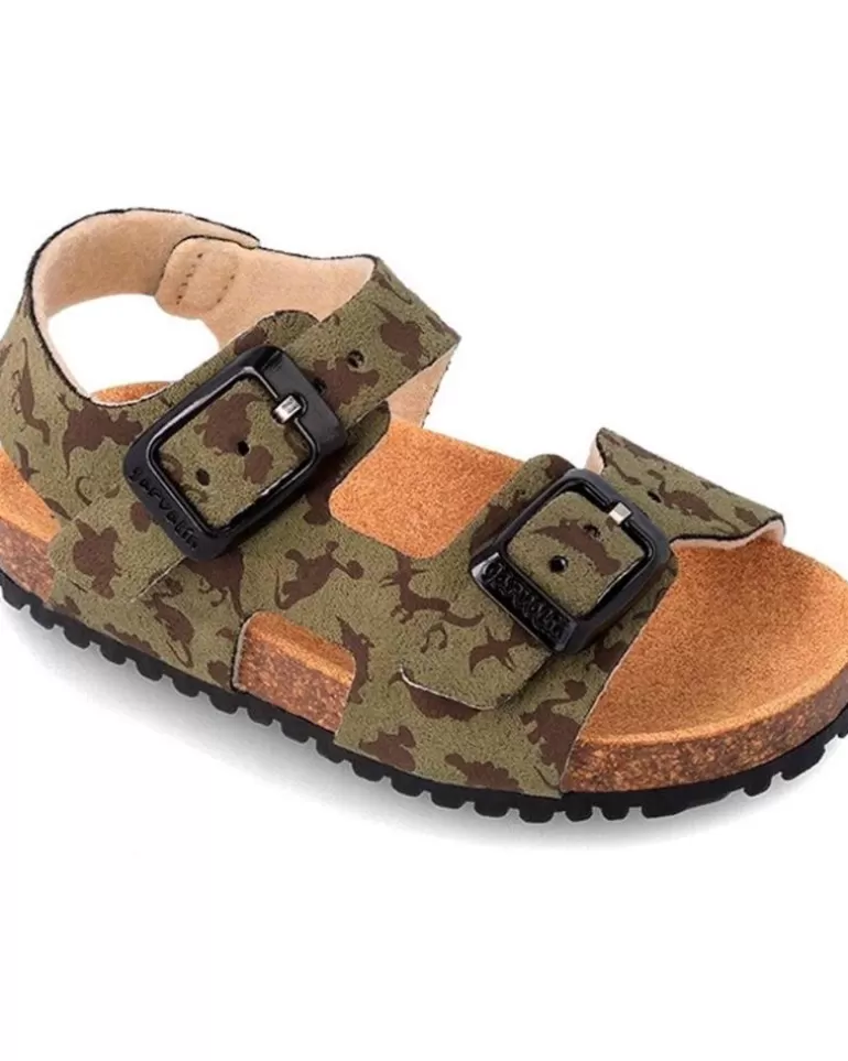 GARVALIN Sandalias De Niño Sandalia Bio Dinosarios 232666 Verde Kaky Best