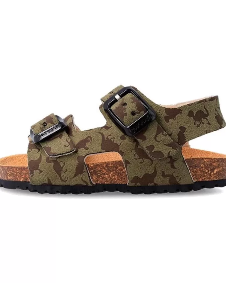 GARVALIN Sandalias De Niño Sandalia Bio Dinosarios 232666 Verde Kaky Best