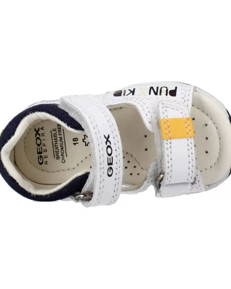 GEOX Sandalias De Niño B Sandal Tapuz Boy C Blanco Clearance