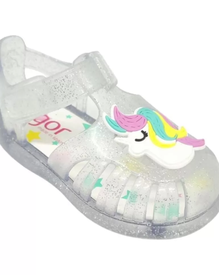 IGOR Sandalias De Niña Cangrejera Agua Tr Transparente Glit Store