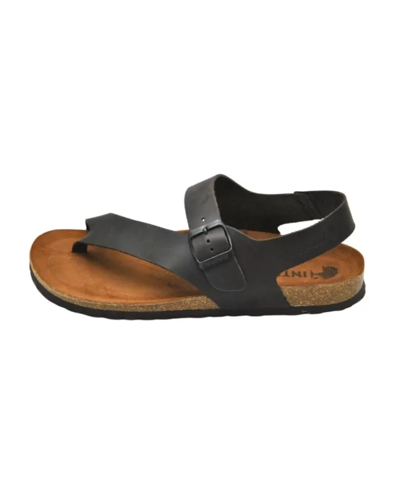 INTERBIOS Sandalias De Hombre Inter-Bios 9512 Sandalia Dedo Piel Bio Hombre Moka Store