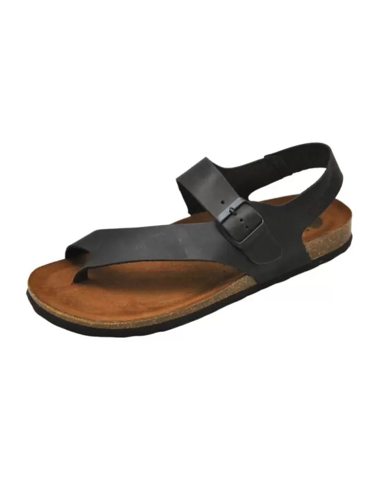 INTERBIOS Sandalias De Hombre Inter-Bios 9512 Sandalia Dedo Piel Bio Hombre Moka Store