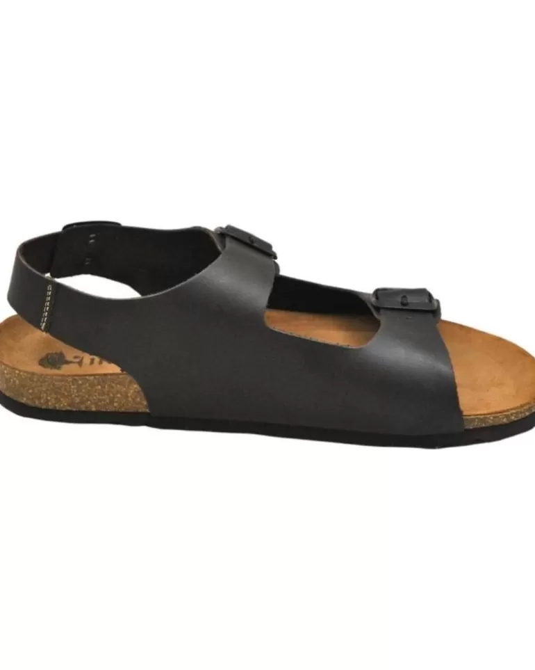 INTERBIOS Sandalias De Hombre Inter-Bios 9560 Sandalia Piel Bio Hombre Moka Outlet