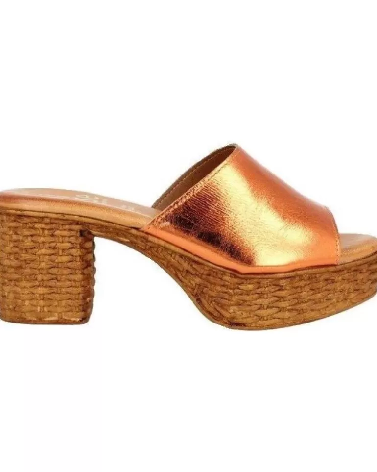 ITSE Sandalias De Mujer Cady 5391 Naranja Cheap