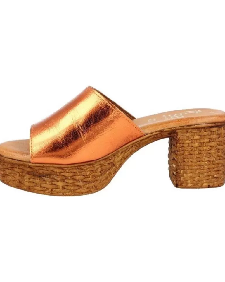 ITSE Sandalias De Mujer Cady 5391 Naranja Cheap