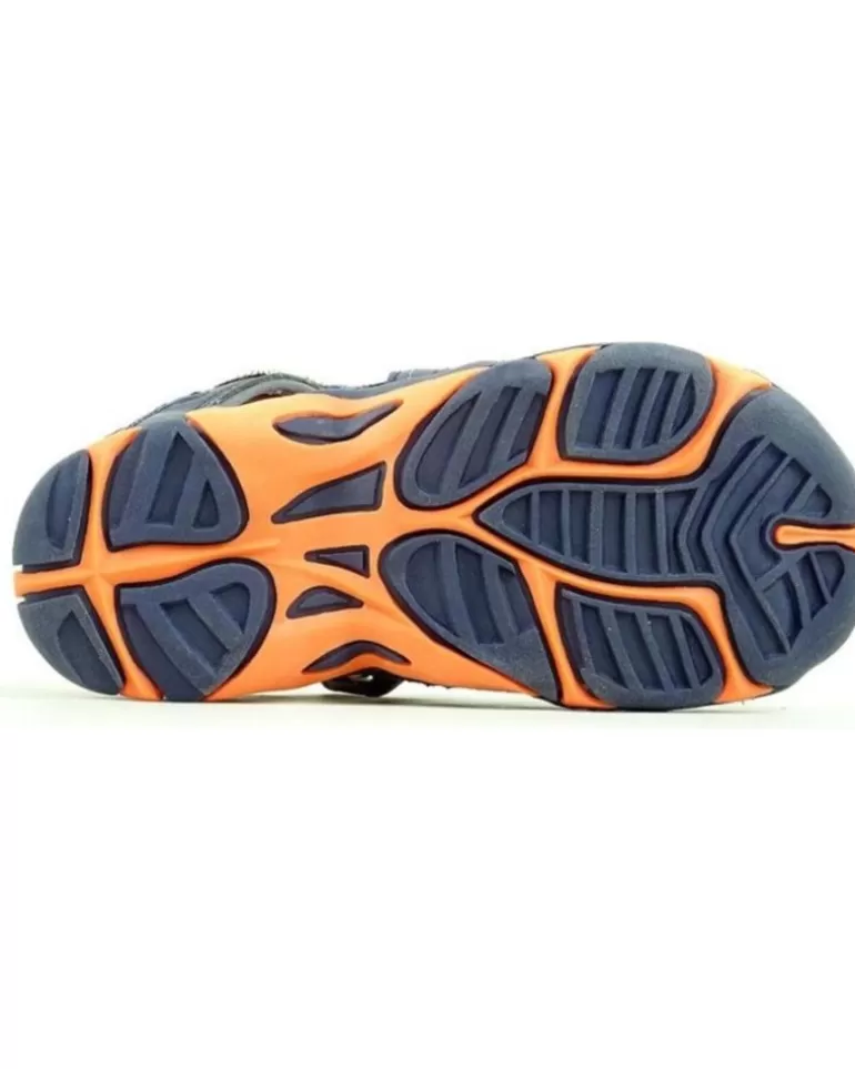 JOMA Sandalias De Niña Y Niño Sandalias S Seven Jr 803 Navy Orange Blue New