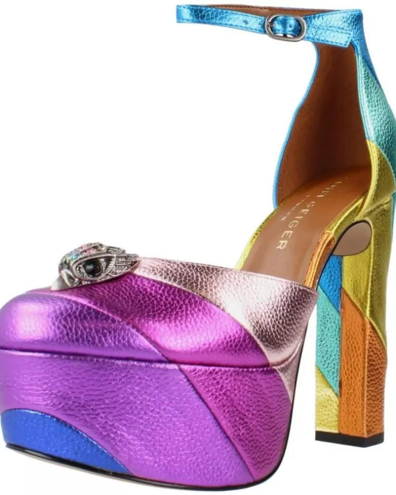 KURT GEIGER LONDON Sandalias De Mujer Kensington Multicolor Hot