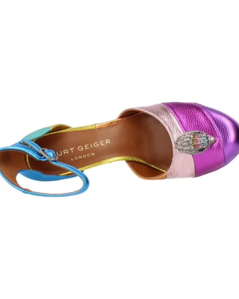 KURT GEIGER LONDON Sandalias De Mujer Kensington Multicolor Hot