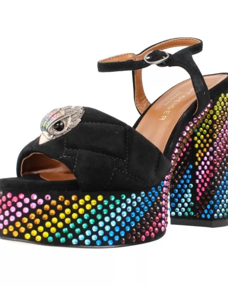 KURT GEIGER LONDON Sandalias De Mujer Kensington Negro Hot