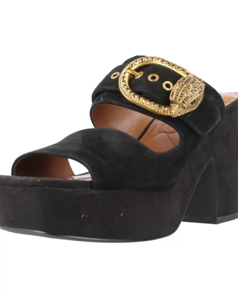 KURT GEIGER LONDON Sandalias De Mujer Mayfair Platform Sandal Negro Store