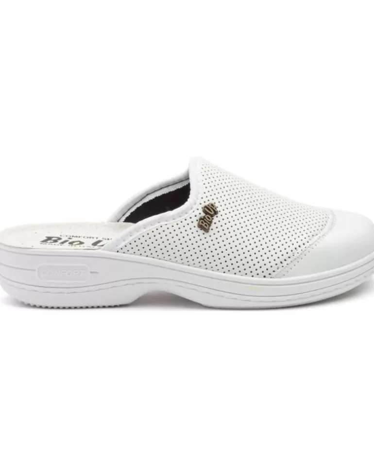 LA VIDA ROSA Sandalias De Mujer Zueco Blanco Online
