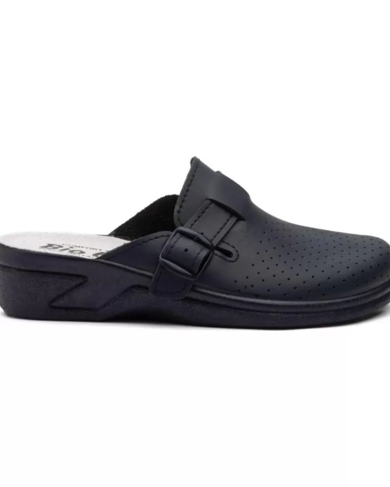 LA VIDA ROSA Sandalias De Mujer Zueco Marino Shop