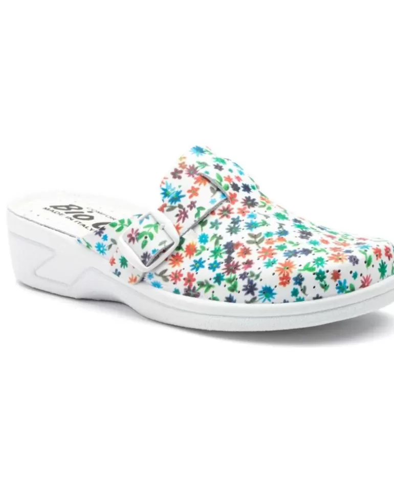 LA VIDA ROSA Sandalias De Mujer Zueco Multicolor Flash Sale