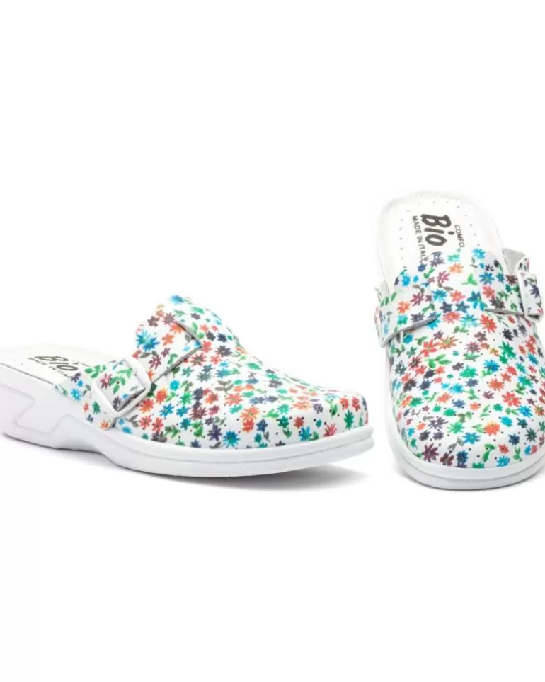 LA VIDA ROSA Sandalias De Mujer Zueco Multicolor Flash Sale