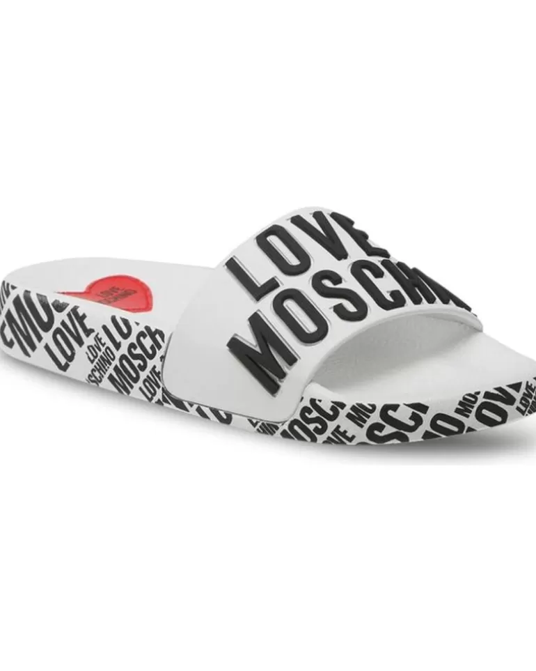 LOVE MOSCHINO Sandalias De Mujer - Ja28112G1Gi17 White Best
