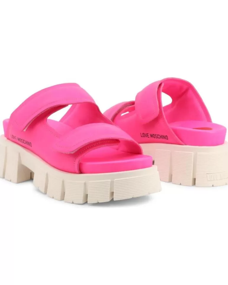 LOVE MOSCHINO Sandalias De Mujer Ja28397G0Ejb0-604 Pink Outlet