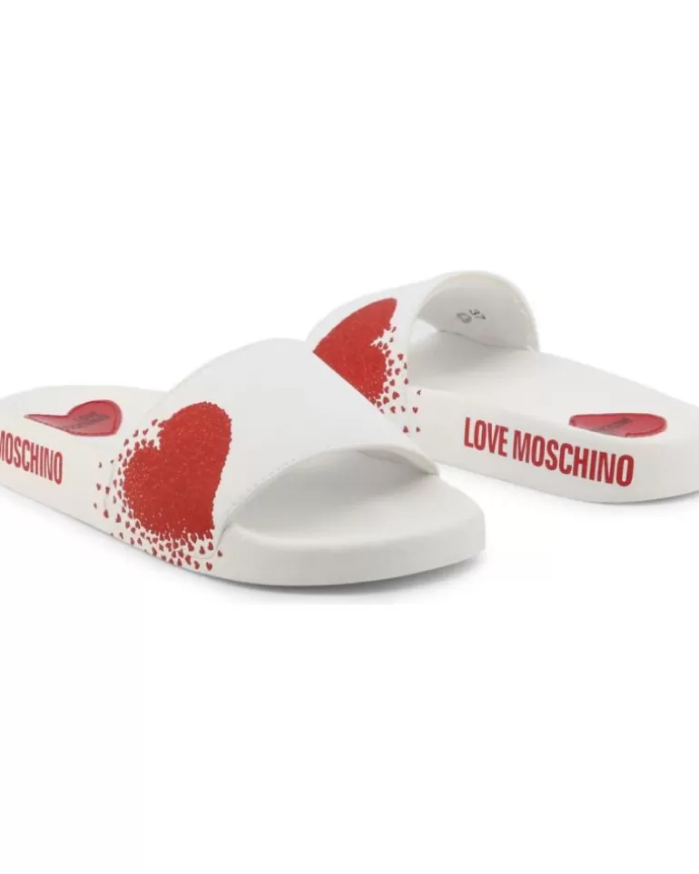 LOVE MOSCHINO Sandalias De Mujer Y Niña - Ja28012G1Ei15 White Shop