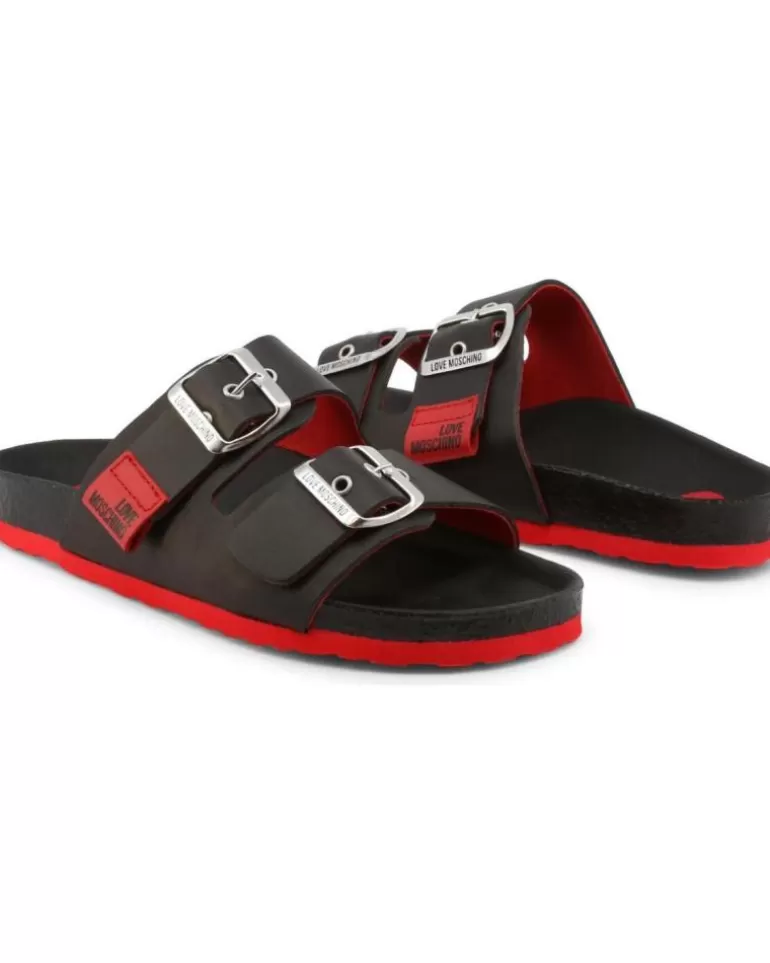 LOVE MOSCHINO Sandalias De Mujer Y Niña - Ja28103G1Eiaz Black Clearance