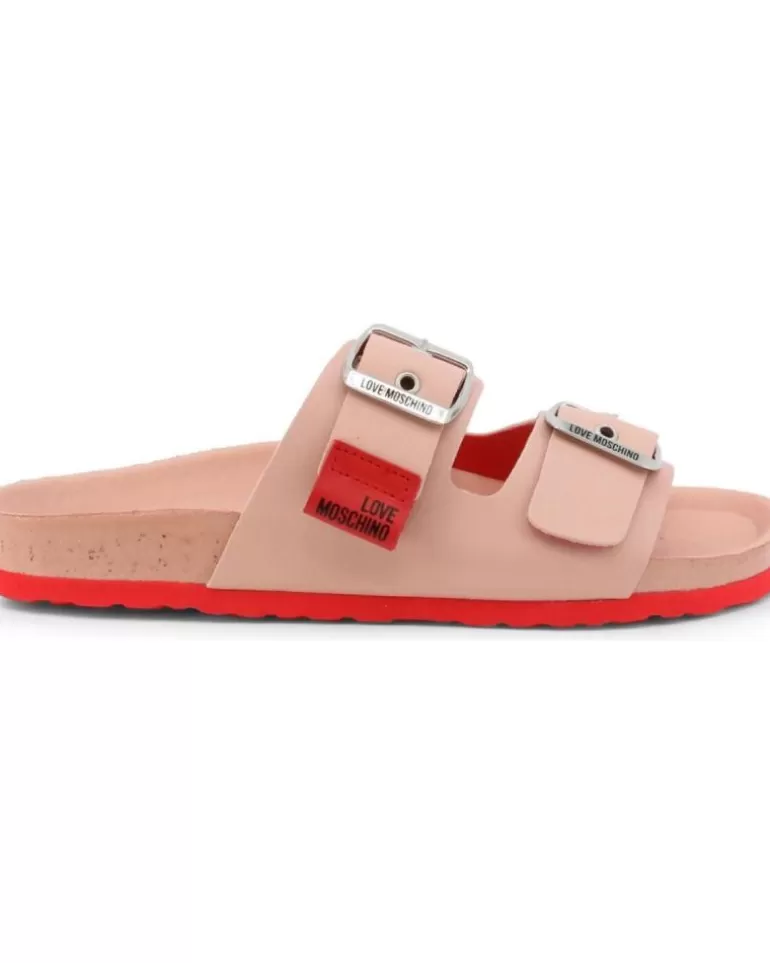 LOVE MOSCHINO Sandalias De Mujer Y Niña - Ja28103G1Eiaz Pink New