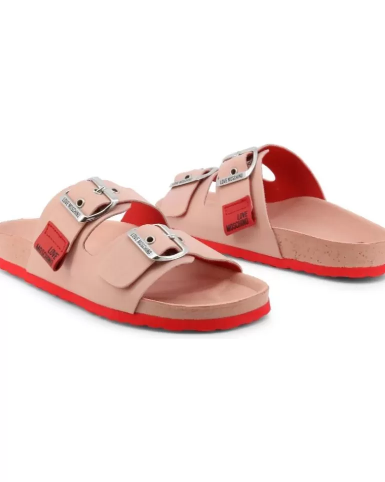 LOVE MOSCHINO Sandalias De Mujer Y Niña - Ja28103G1Eiaz Pink New